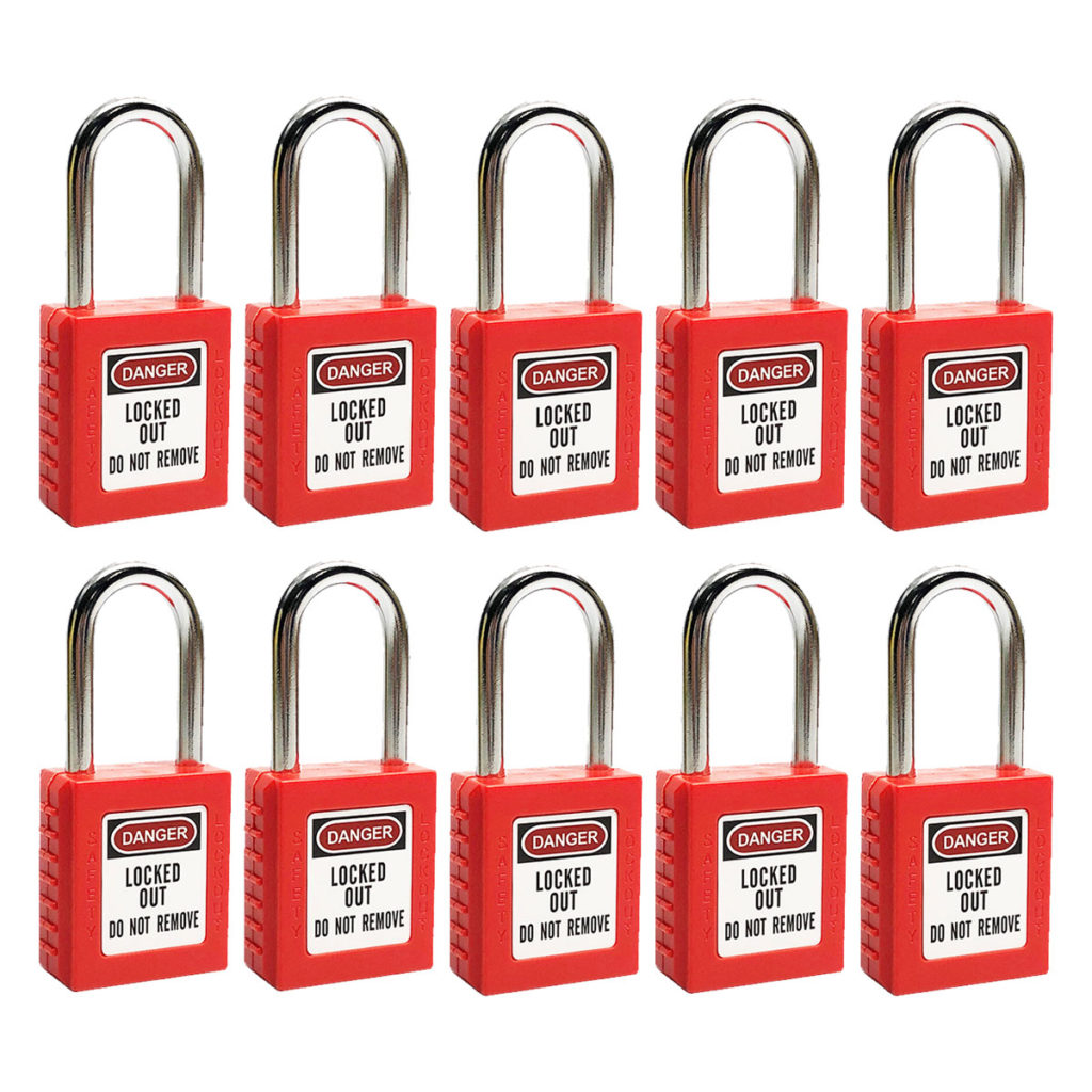 Sets Of Lockout Tagout Padlocks Next Day Safety