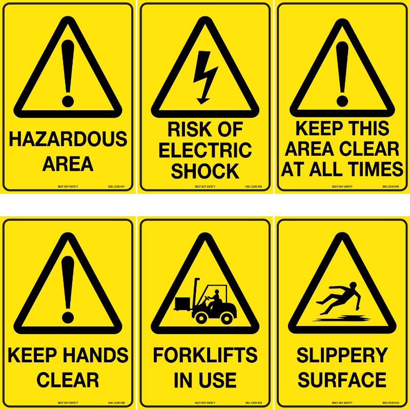 Safety Signs Order Online - Next Day Safety