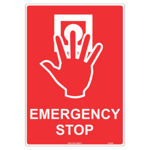 Emergency Stop Sign - Next Day Safety