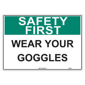 Eye Protection Reminder Sign - Next Day Safety